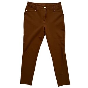 CHICO'S | Chestnut Brown So Slimming Ankle Pants Sz 6